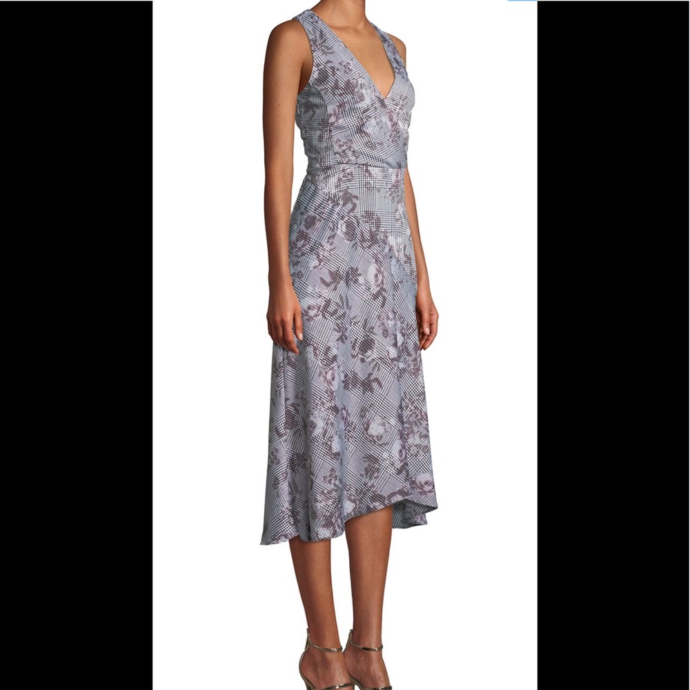 NWT! Rachel Roy Floral Houndstooth Dress